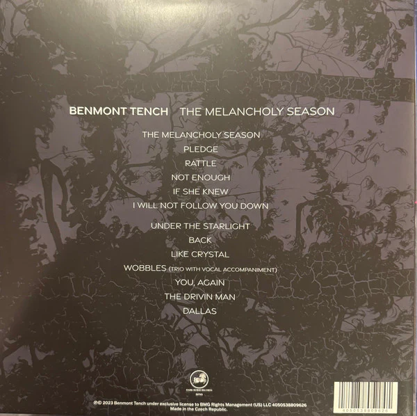 BENMONT TENCH, The Melancholy Season (Dark Horse Records; DH0017, Worldwide 2025, Gatefold, Inner), SALE - Up to 50% Off the Original Price  LP VG+/EX - Image 2