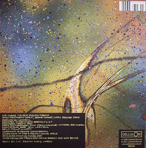 BESIDE/FAB 5 FREDDY, Change The Beat (Celluloid; CEL 156, US 2011 Reissue, Picture Sleeve) 12" VG+/VG+ - Image 2