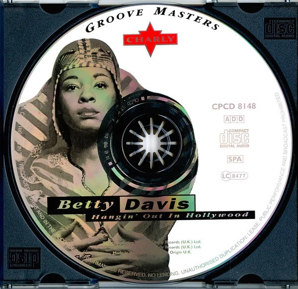 BETTY DAVIS, Hangin' Out In Hollywood (Charly Records; CPCD 8148, UK 1996) CD VG+/VG+ - Image 3