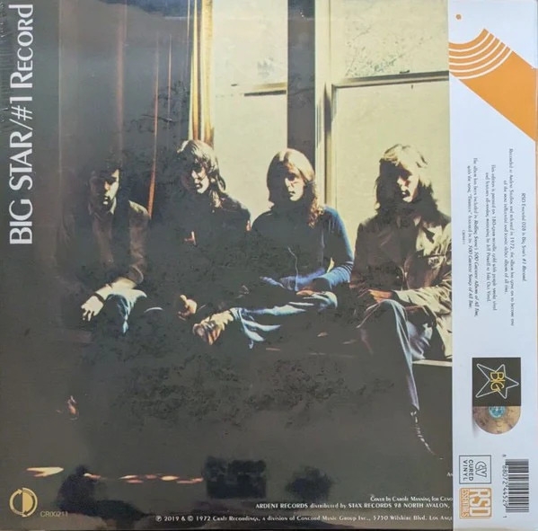 BIG STAR, #1 Record (Craft Recordings; 7244529, Europe 2023 Reissue, Metallic Gold With Purple Smoke Vinyl, Record Store Day 2023, Limited Edition, Obi), SALE - Up to 50% Off the Original Pr LP NEW/NEW - Image 2