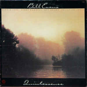 BILL EVANS, Quintessence (Fantasy; F-9529, US 1977) LP G+/VG