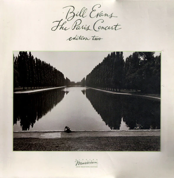 BILL EVANS, The Paris Concert (Edition Two) (Elektra Musician; 960 311-1, Europe 1980s Reissue, GEMA/BIEM on labels) LP G+/VG+