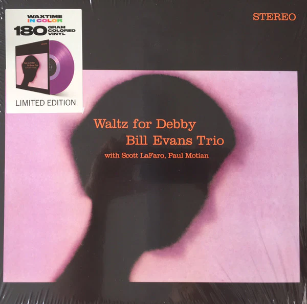 BILL EVANS TRIO WITH SCOTT LAFARO, PAUL MOTIAN, Waltz For Debby (WaxTime In Color; 950621, Europe 2018 Reissue, Purple Vinyl) LP NEW/NEW