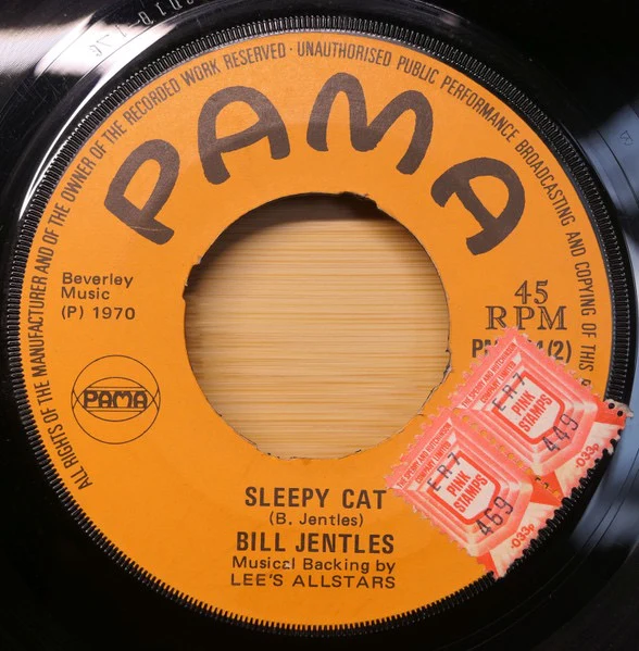 BILL JENTLES, What A Woman (Pama Records; PM 801, UK 1970) 7" /G - Image 2