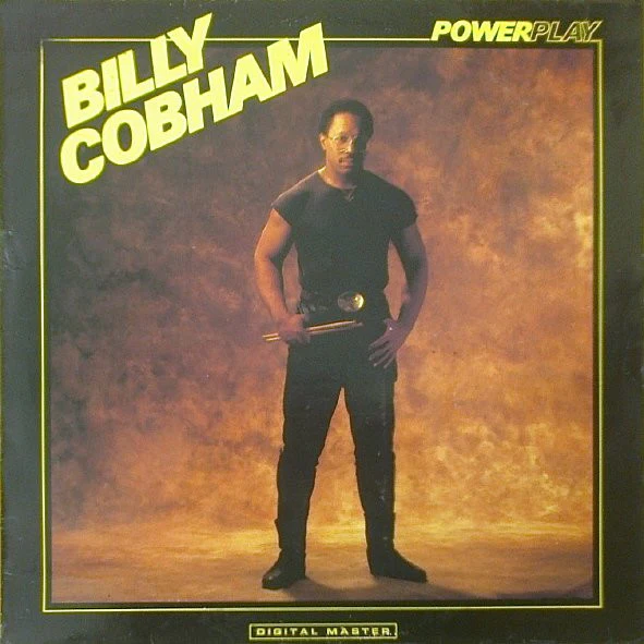 BILLY COBHAM, Powerplay (GRP; GRP 91027, Switzerland 1986, Inner) LP VG/VG+