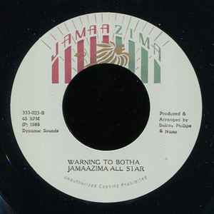 BIONIC SINGER, Botha Warning (Jamaazima; J 007, UK 2024, Company Sleeve), SALE - Up to 50% Off the Original Price 7" EX/EX - Image 3