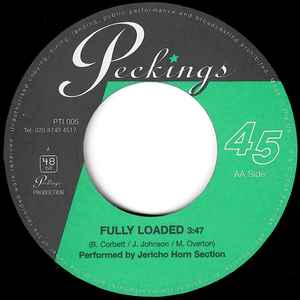 BITTY MCLEAN / JERICHO HORN SECTION, Never Let Me Go / Fully Loaded (Peckings Records; PTI 005, UK 2005) 7" /VG+ - Image 2