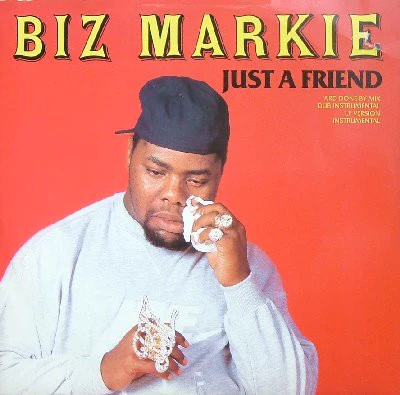 BIZ MARKIE, Just A Friend (Cold Chillin'; W9823T, UK 1990, Picture Sleeve) 12" G/VG