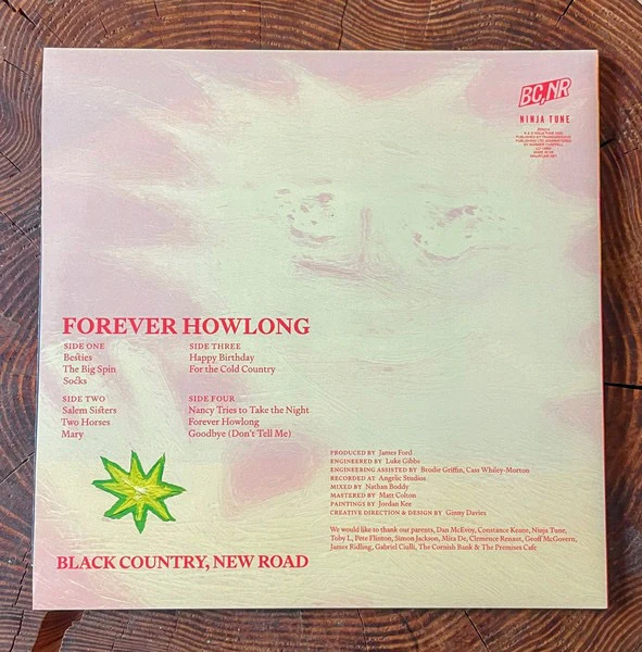 BLACK COUNTRY, NEW ROAD, Forever Howlong (Ninja Tune; ZEN314, UK & Europe 2025, Gatefold, Booklet) 2xLP NEW/NEW - Image 2