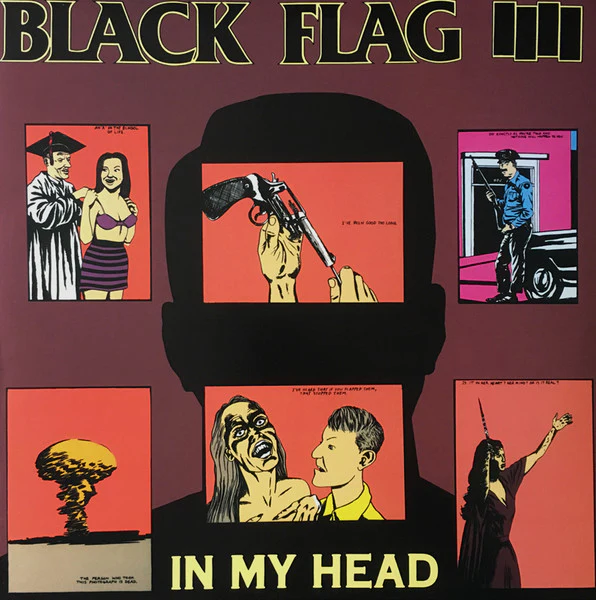 BLACK FLAG, In My Head (SST Records; SST 045, US 2000s Reissue) LP NEW/NEW