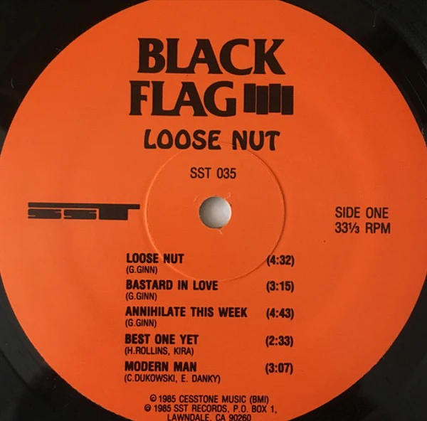 BLACK FLAG, Loose Nut (SST Records; SST 035, US 2000s Reissue) LP NEW/NEW - Image 3