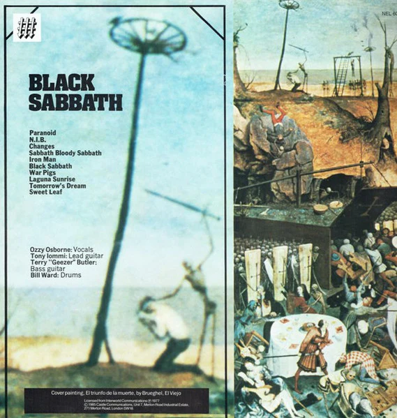 BLACK SABBATH, Greatest Hits (Castle Communications; NEL 6009, Germany 1985 Reissue) LP VG+/G+ - Image 2