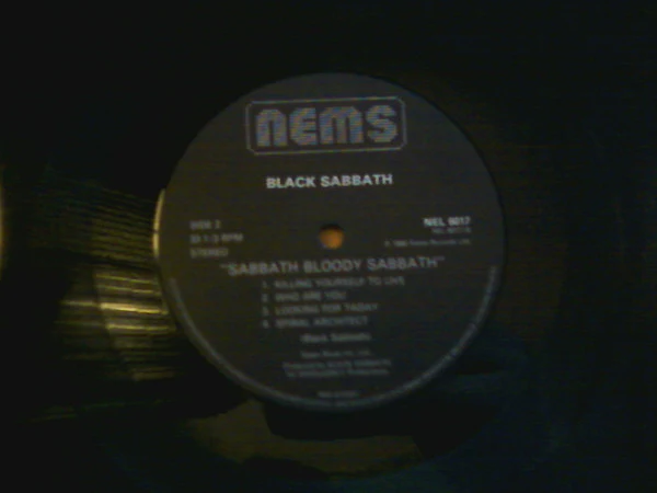 BLACK SABBATH, Sabbath Bloody Sabbath (NEMS; NEL 6017, France 1980 Reissue, Gatefold, One Small Pressing Ring, Made in France On Labels) LP VG/VG - Image 3