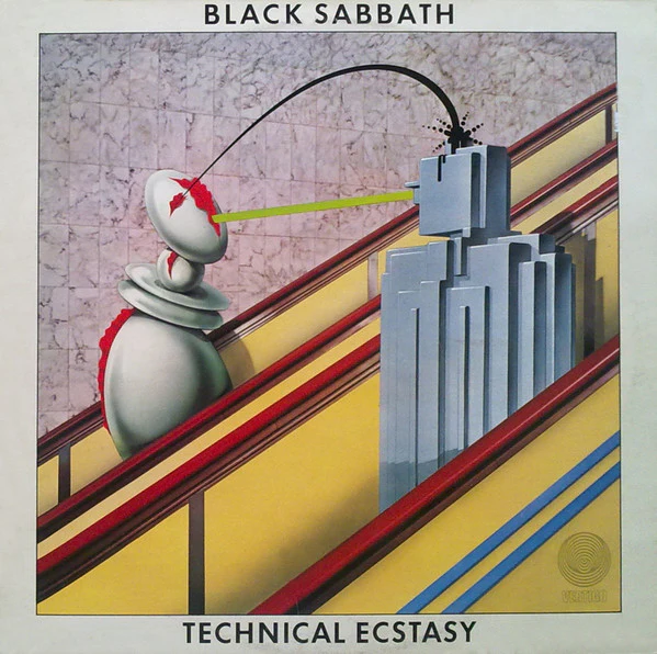 BLACK SABBATH, Technical Ecstasy (Vertigo; 9102 750, UK 1976, Insert) LP VG/VG+