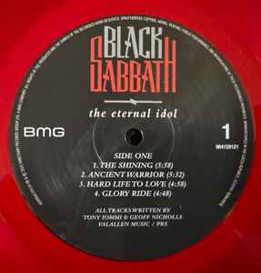 BLACK SABBATH, The Eternal Idol (BMG; 964129121, Europe 2025, Insert, Remastered, RSD edition (6000), Translucent Ruby vinyl) LP NEW/NEW - Image 3