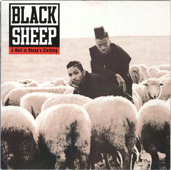 BLACK SHEEP, A Wolf In Sheep's Clothing (Mercury Red Labels; 848 368-1, UK 1991) LP VG+/VG+
