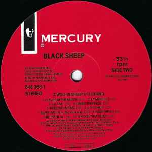 BLACK SHEEP, A Wolf In Sheep's Clothing (Mercury Red Labels; 848 368-1, UK 1991) LP VG+/VG+ - Image 3