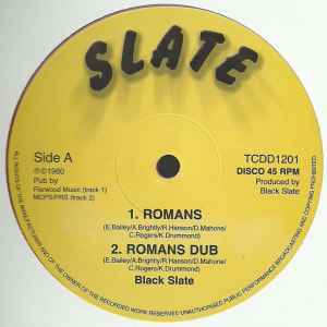 BLACK SLATE, Romans (Slate; TCD1201, UK 2013, Glossy Sleeve) 12" EX/VG+ - Image 3