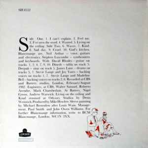 BLANCMANGE, Happy Families (London Records; SH 8552, UK 1982, "Sad Day - For Helen" In B Runout) LP VG/VG+ - Image 2