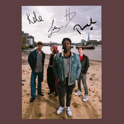 BLOC PARTY, Anatomy Of A Brief Romance - Dinked Edition (cOnTAGIOUS LTD; CON23LPX3, UK 2026, Crystal Clear and Red Yolk Vinyl, Limited Edition Pressing of 500, Dinked No. 401, Signed A5 Art LP NEW/NEW - PRE-ORDER - Image 3