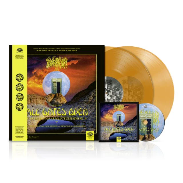 BLOOD INCANTATION, All Gates Open (Original Motion Picture Soundtrack) (Sony; 19958439211, Europe 2026, Transparent Orange + Blu-ray DVD) 2xLP NEW/NEW - PRE-ORDER - Image 2