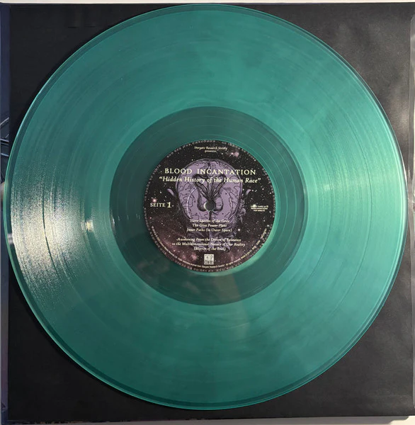 BLOOD INCANTATION, Hidden History Of The Human Race (Century Media; 19802892961, Europe 2025, Gatefold, Booklet, Transparent Coke Bottle Green Vinyl ) LP NEW/NEW - Image 3