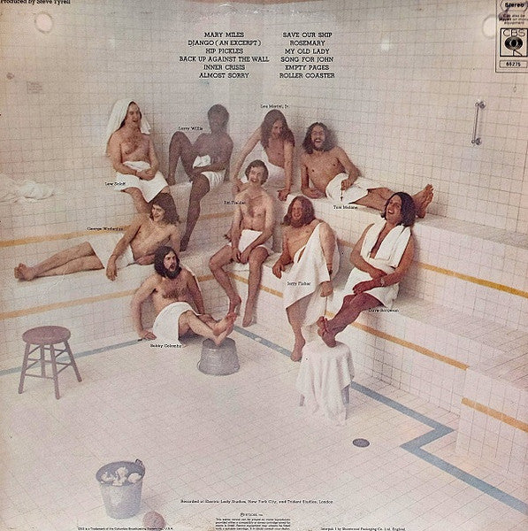 BLOOD, SWEAT & TEARS, No Sweat (CBS Orange Labels; 65275, UK 1973, Gatefold) LP VG/VG+ - Image 2