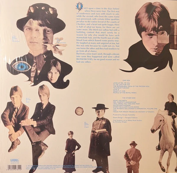 BLOSSOM TOES, We Are Ever So Clean (Esoteric Recordings; ECLECLP 2785, UK 2022 Reissue, Inner) LP NEW/NEW - Image 2
