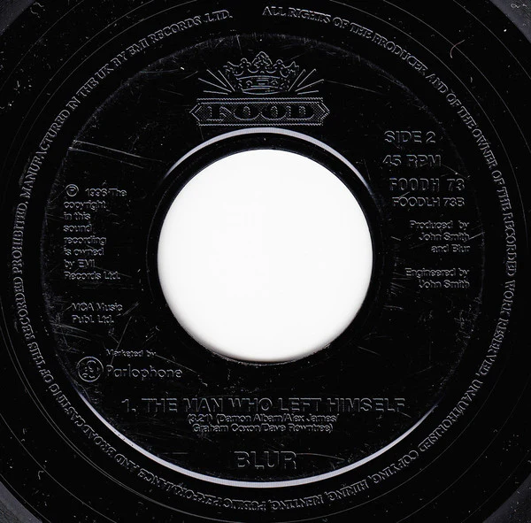 BLUR, Stereotypes (Food Large Centre; FOODLH 73, UK 1996, Jukebox) 7" /G+ - Image 2