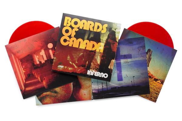 BOARDS OF CANADA, Inferno (Warp; WARPLP496X, UK 2026, Triple Gatefold, 16 Page Booklet, Transparent Red) 2xLP NEW/NEW - PRE-ORDER - Image 2