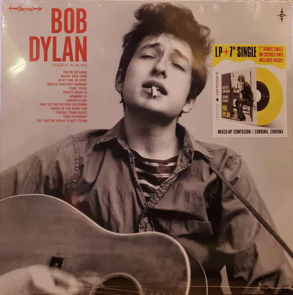 BOB DYLAN, Bob Dylan (Glamourama Records ; 660150, Europe 2019, No 7") LP VG+/EX