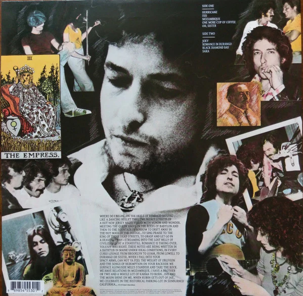 BOB DYLAN, Desire (Columbia; 88985455301, Europe 2017 Reissue, Inner) LP NEW/NEW - Image 2