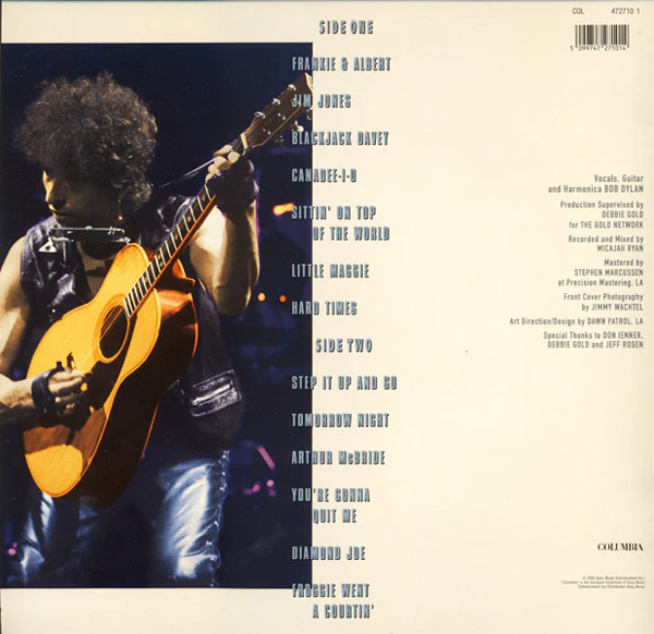 BOB DYLAN, Good As I Been To You (Columbia; 472710, Europe 1992) LP VG+/VG - Image 2