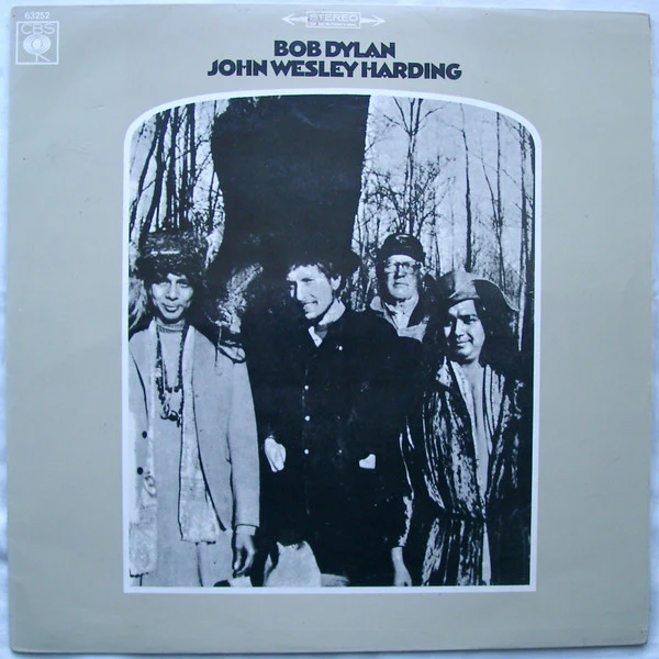 BOB DYLAN, John Wesley Harding (CBS; 63252, Portugal 1979 Reissue, Glossy Sleeve) LP VG/VG
