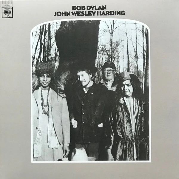 BOB DYLAN, John Wesley Harding (Columbia; CS 9604, Europe 2000s Reissue) LP EX/EX