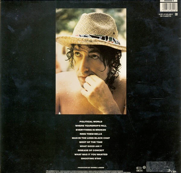 BOB DYLAN, Oh Mercy (CBS; 465800 1, UK 1989, No Inner, A1/B1) LP VG/VG - Image 2