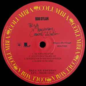 BOB DYLAN, The 30th Anniversary Concert Celebration (Columbia; 8718469535422, Europe 2014 Reissue, Box Set, Booklet & 4 Inners, Remastered, Deluxe Edition) 4xLP G+/G+ - Image 3