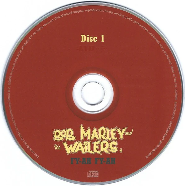 BOB MARLEY AND THE WAILERS, Fy-Ah, Fy-Ah (Universal; 0602498679654, Europe 2004, Book Sleeve) 3xCD VG/VG+ - Image 3