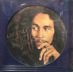 BOB MARLEY AND THE WAILERS, Legend (The Best Of Bob Marley And The Wailers) (Tuff Gong; 00600753911488, Europe 2020 Reissue, Die Cut Sleeve, Insert, Picture Disc) LP VG+/M