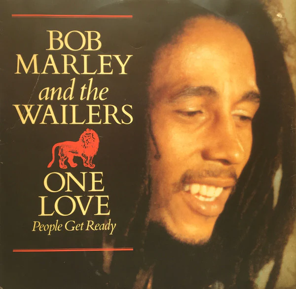 BOB MARLEY AND THE WAILERS, One Love People Get Ready / So Much Trouble In The World / Keep On Moving (Island Records; 12IS 169, UK 1984, Picture Sleeve, No Poster) 12" VG/VG+