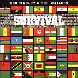 BOB MARLEY AND THE WAILERS, Survival (Tuff Gong / Island Records; ILPS 9542, UK 1979, Inner) LP VG/G+
