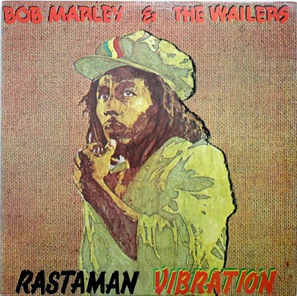 BOB MARLEY & THE WAILERS, Rastaman Vibration (Island Records; ILPS 9383, Brazil 1976) LP VG/VG