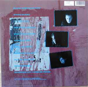 BOB MOULD, Black Sheets Of Rain (Virgin America; VUSLP 21, Europe 1990, Inner) LP VG+/VG+ - Image 2