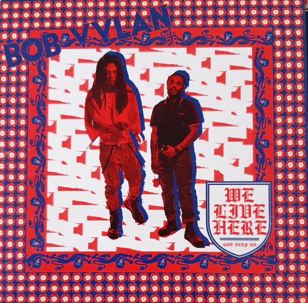 BOB VYLAN, We Live Here (Venn Records; Venn 045, UK 2020, Picture Sleeve, Insert, Limited Edition of 800, White Vinyl) LP VG+/VG+