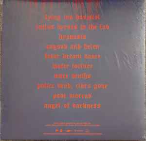BOBBY KRLIC, The Alienist: Angel Of Darkness (Original Series Soundtrack) (Invada Records; LSINV254LP, UK 2021, Embossed Sleeve, Inner, Blue Vinyl) LP EX/VG+ - Image 2