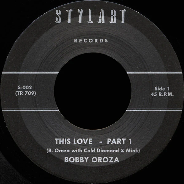BOBBY OROZA, This Love (Stylart Records; S-002, Finland 2016, Picture Sleeve) 7" VG+/G - Image 2