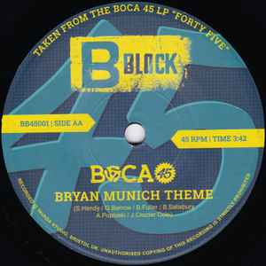 BOCA 45, Move A Mountain / Bryan Munich Theme (B Block; BB45001a, UK & Europe 2019), SALE - Up to 50% Off the Original Price 7" /VG+ - Image 2