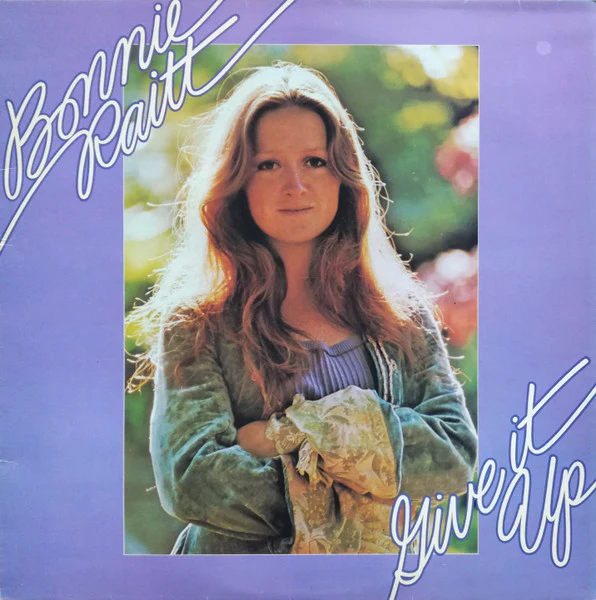 BONNIE RAITT, Give It Up (WB Green With WB Orange Shield Logo; K 46189, UK 1972, Inside Loading Canadian Gatefold Sleeve) LP VG/VG