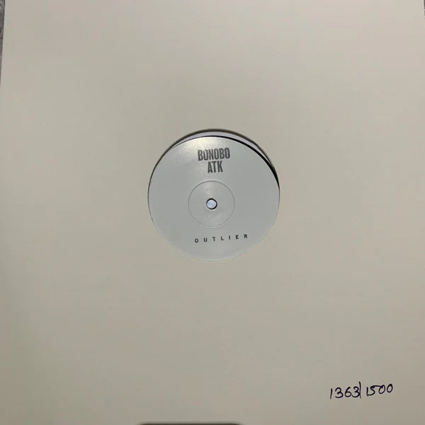 BONOBO, ATK / Defender (OUTLIER; OTLR004, UK & Europe 2022, Plain Numbered Sleeve, Limited Edition of 1500) 12" VG+/VG+