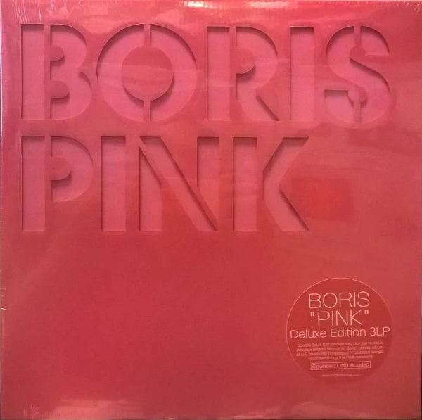 BORIS, Pink (Sargent House; SH-161, USA, Canada & Europe 2016 Reissue, Envelope Sleeve, Insert, Limited Deluxe Edition) 3xLP VG+/EX